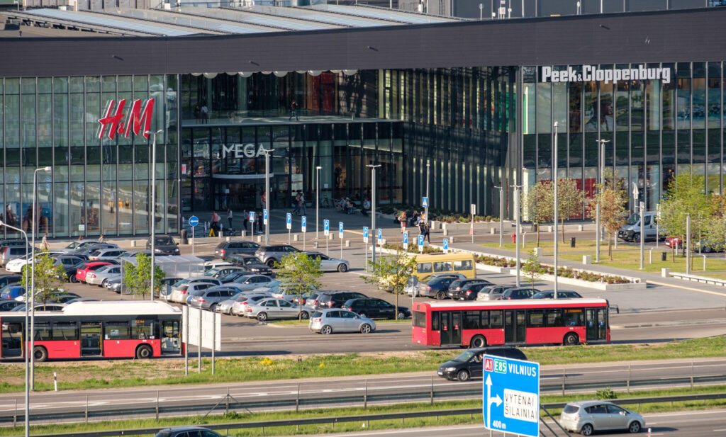 Nekilnojamojo turto bendrovės Baltic RED vystomas prekybos ir laisvalaikio centras MEGA