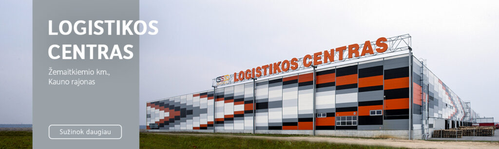 Nekilnojamojo turto bendrovės Baltic RED valdomas logistikos centras Kauno rajoje