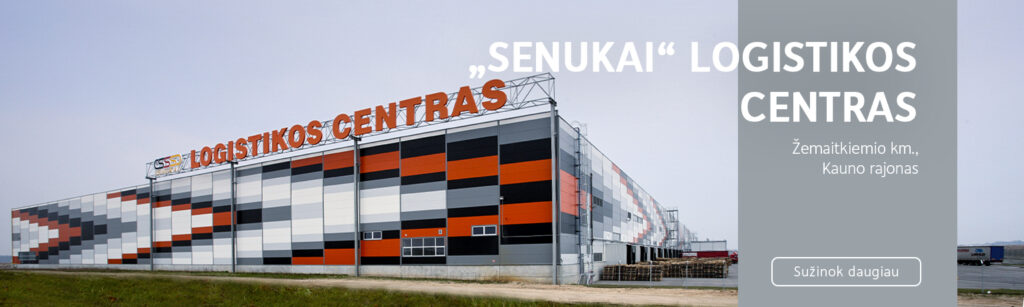 Nekilnojamojo turto bendrovės Baltic RED valdomas logistikos centras Kauno rajonas 